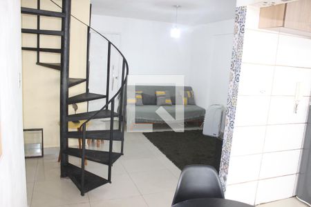 Sala de apartamento para alugar com 2 quartos, 78m² em Centro, São Vicente