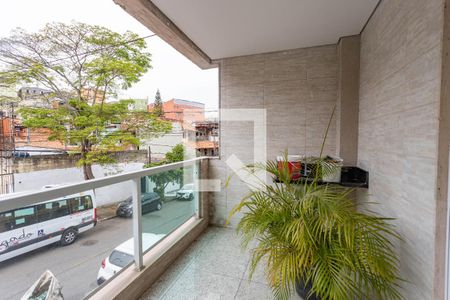 Varanda da sala de casa para alugar com 3 quartos, 110m² em Centro, Diadema