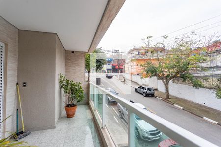 Varanda da sala de casa para alugar com 3 quartos, 110m² em Centro, Diadema