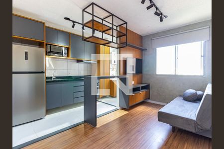 Sala de apartamento para alugar com 1 quarto, 30m² em Mooca, São Paulo