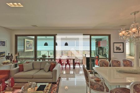 Sala de apartamento à venda com 4 quartos, 156m² em São Pedro, Belo Horizonte