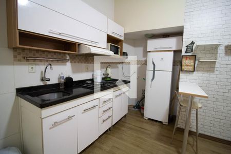 Sala/Cozinha de apartamento para alugar com 1 quarto, 32m² em Flamengo, Rio de Janeiro