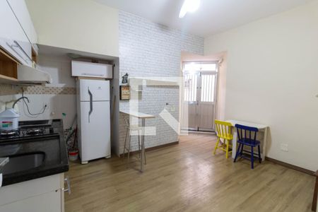 Sala/Cozinha de apartamento para alugar com 1 quarto, 32m² em Flamengo, Rio de Janeiro