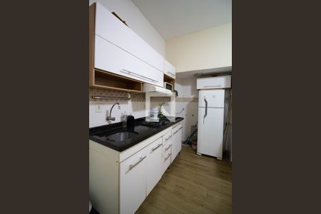 Sala/Cozinha de apartamento para alugar com 1 quarto, 32m² em Flamengo, Rio de Janeiro