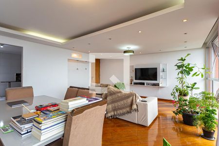 Sala de apartamento à venda com 3 quartos, 120m² em Vila Assunção, Santo André