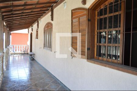 Varanda da Sala de casa à venda com 3 quartos, 708m² em Ressaca, Contagem
