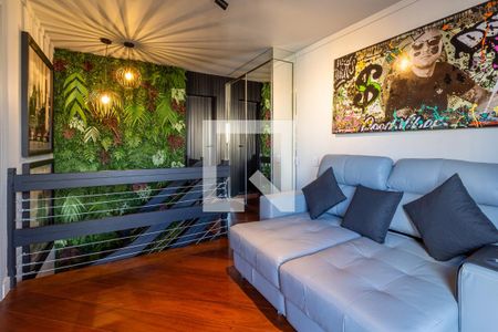 Sala Segundo andar duplex de apartamento à venda com 2 quartos, 129m² em Perdizes, São Paulo