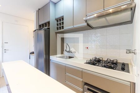 Cozinha de apartamento à venda com 1 quarto, 44m² em Jardim Paulista, São Paulo