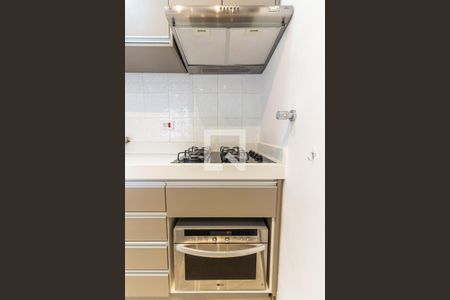 Cozinha - Fogão de apartamento à venda com 1 quarto, 44m² em Jardim Paulista, São Paulo