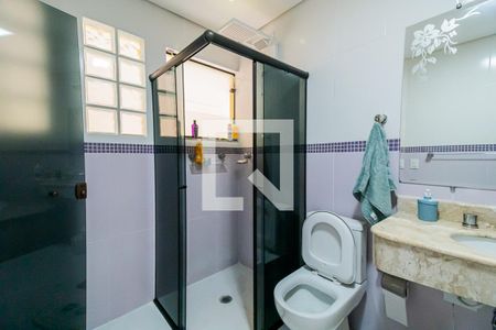 Banheiro da Suíte 1 de casa à venda com 3 quartos, 338m² em Vila Metalurgica, Santo André
