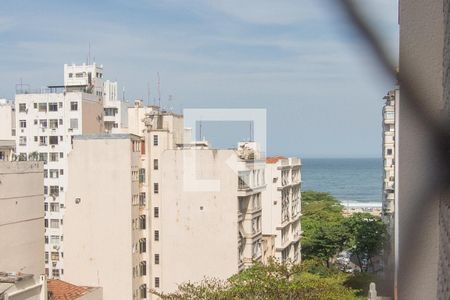 Vista do Quarto 1 - Praia de apartamento à venda com 2 quartos, 70m² em Copacabana, Rio de Janeiro