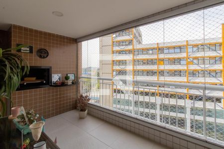 Varanda Gourmet de apartamento à venda com 3 quartos, 103m² em Centro, Guarulhos