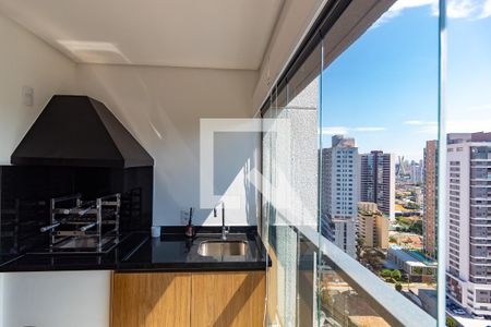 Varanda Gourmet  de apartamento para alugar com 2 quartos, 61m² em Jardim das Acácias, São Paulo