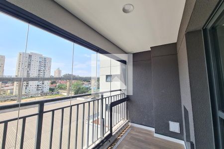 Varanda da Sala de kitnet/studio para alugar com 1 quarto, 31m² em Jardim Independência, São Paulo