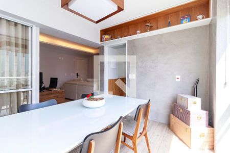 Varanda gourmet de apartamento à venda com 2 quartos, 72m² em Brooklin, São Paulo