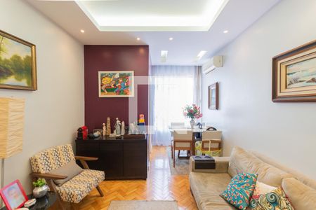 Sala de apartamento à venda com 3 quartos, 67m² em Tijuca, Rio de Janeiro