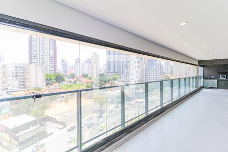 Varanda de apartamento à venda com 3 quartos, 115m² em Jardim das Acácias, São Paulo
