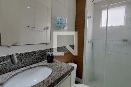 Banheiro Suíte  de apartamento à venda com 2 quartos, 57m² em Parque Fazendinha, Campinas