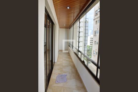 Varanda de apartamento à venda com 4 quartos, 194m² em Vila Morumbi, São Paulo
