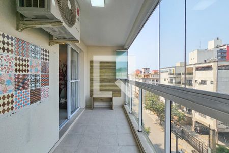 Varanda de apartamento para alugar com 2 quartos, 98m² em Jardim Las Palmas, Guarujá