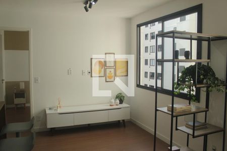 Sala/Cozinha de apartamento à venda com 1 quarto, 33m² em Jurubatuba, São Paulo