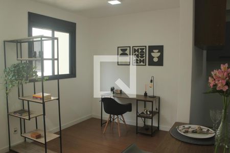 Sala/Cozinha de apartamento à venda com 1 quarto, 33m² em Jurubatuba, São Paulo