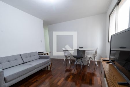 Sala de apartamento para alugar com 3 quartos, 110m² em Paraíso, São Paulo