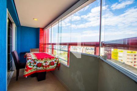 Varanda de apartamento à venda com 3 quartos, 132m² em Vila Assunção, Santo André