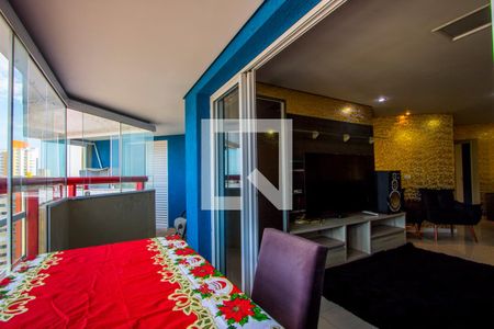 Varanda de apartamento à venda com 3 quartos, 132m² em Vila Assunção, Santo André