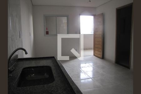 Sala/Cozinha de apartamento à venda com 2 quartos, 40m² em Cidade Antônio Estevão de Carvalho, São Paulo