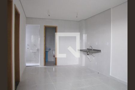 Sala/Cozinha de apartamento à venda com 2 quartos, 40m² em Cidade Antônio Estevão de Carvalho, São Paulo