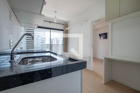 Sala/Cozinha de apartamento para alugar com 1 quarto, 29m² em Sumaré, São Paulo