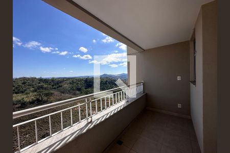 varanda  de apartamento à venda com 3 quartos, 96m² em Nova Vista, Belo Horizonte