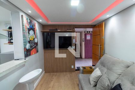 Sala de apartamento à venda com 2 quartos, 49m² em Conjunto Habitacional Padre Manoel de Paiva, São Paulo