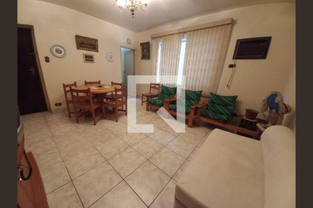 Sala de apartamento para alugar com 3 quartos, 87m² em Itararé, São Vicente