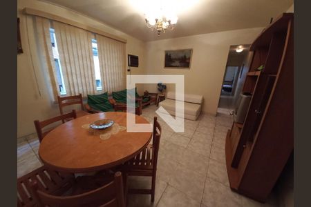 Sala de apartamento para alugar com 3 quartos, 87m² em Itararé, São Vicente