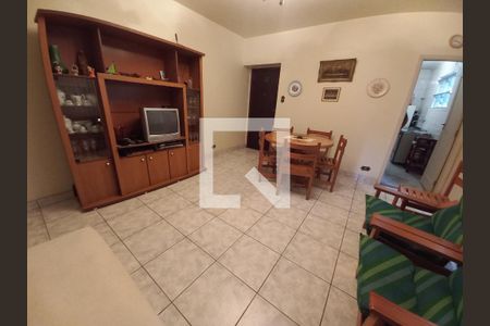 Sala de apartamento para alugar com 3 quartos, 87m² em Itararé, São Vicente
