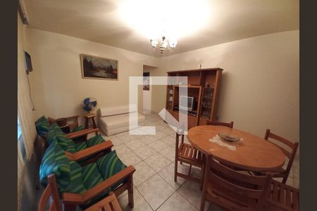 Sala de apartamento para alugar com 3 quartos, 87m² em Itararé, São Vicente