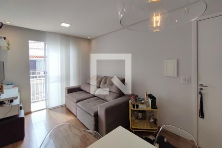 Sala de Estar e Jantar de apartamento para alugar com 2 quartos, 45m² em Vila Marieta, Campinas