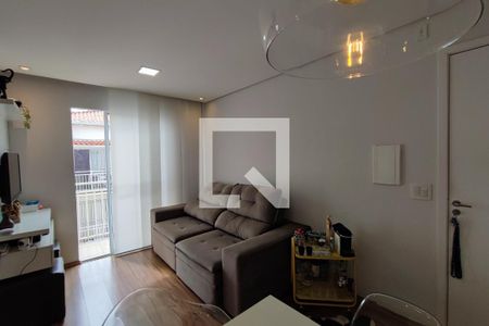 Sala de Estar e Jantar de apartamento para alugar com 2 quartos, 45m² em Vila Marieta, Campinas