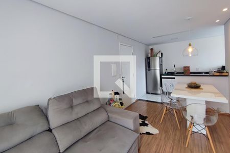 Sala de Estar e Jantar de apartamento para alugar com 2 quartos, 45m² em Vila Marieta, Campinas