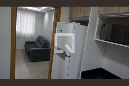 Cozinha e Área de Serviço de apartamento para alugar com 2 quartos, 51m² em Industrial, Novo Hamburgo