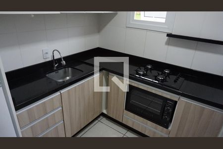 Cozinha e Área de Serviço de apartamento para alugar com 2 quartos, 51m² em Industrial, Novo Hamburgo