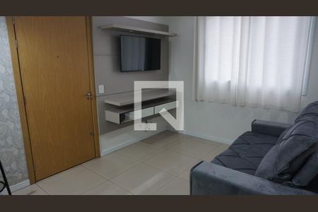 Sala de apartamento para alugar com 2 quartos, 51m² em Industrial, Novo Hamburgo