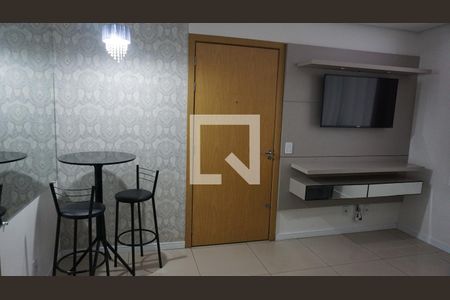 Sala de apartamento para alugar com 2 quartos, 51m² em Industrial, Novo Hamburgo