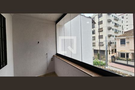 Varanda da Sala de casa para alugar com 2 quartos, 92m² em Pompéia, Santos