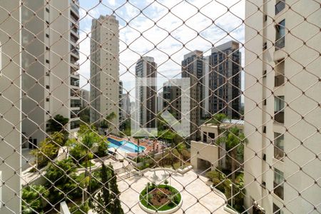 Vista Varanda Sala e Suite 1 de apartamento para alugar com 4 quartos, 283m² em Jardim Fonte do Morumbi, São Paulo