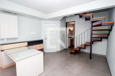 Sala de apartamento à venda com 2 quartos, 80m² em Sion, Belo Horizonte