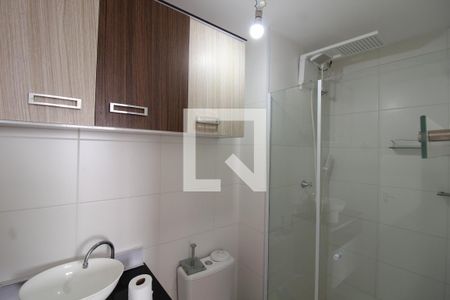 Banheiro de apartamento para alugar com 1 quarto, 26m² em Jardim Planalto, São Paulo