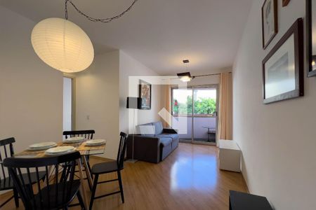 Sala de apartamento para alugar com 1 quarto, 47m² em Liberdade, São Paulo